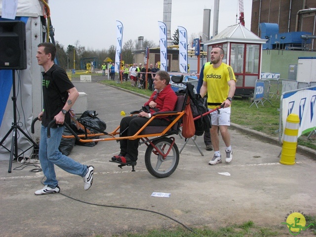 randonnée sportive avec joëlettes, Eghezée, 2014